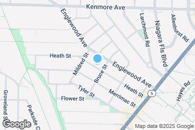Map image of the property - 135 Heath St
