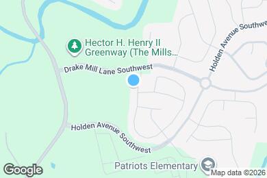 Map image of the property - 1658 Scarbrough Cir SW