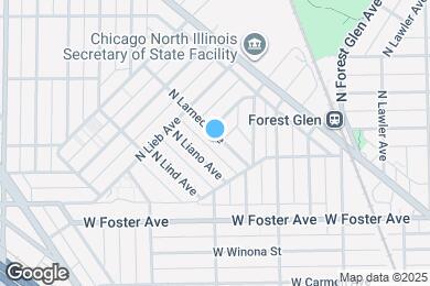 Map image of the property - 5238 N Larned Ave