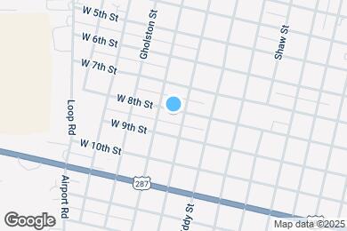 Map image of the property - 903 W 8th St