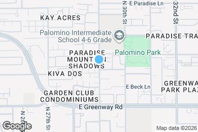 Map image of the property - 15626 N 29th St
