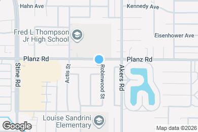 Map image of the property - 4201 Planz Rd