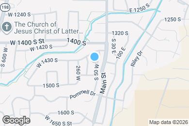 Map image of the property - 1444 S 50 W