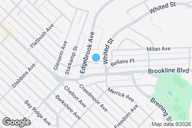 Map image of the property - 1124 Bellaire Ave