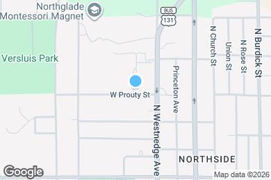 Map image of the property - 530 W Prouty St