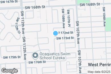 Map image of the property - 10851 SW 173rd St
