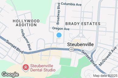 Map image of the property - 618 Broadway Blvd