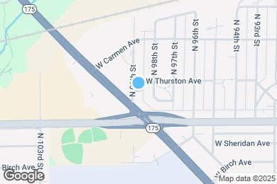 Map image of the property - 5662 N 99th St