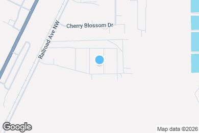 Map image of the property - 2393 Pacific St