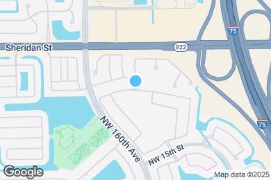 Map image of the property - 15840 NW 16th Ct