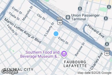 Map image of the property - 1306 Simon Bolivar Ave