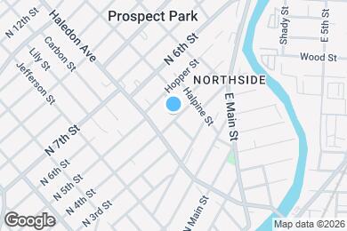 Map image of the property - 207 N 4th St