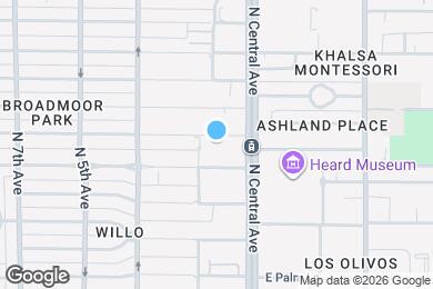 Map image of the property - 17 W Vernon Ave