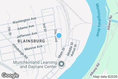 Map image of the property - 629 Woodlawn Ave