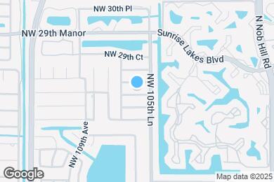 Map image of the property - 10631 NW 28th St