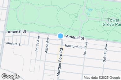 Map image of the property - 3111 Morganford Rd