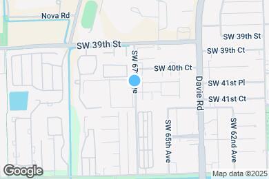 Map image of the property - 4163 SW 67th Ave