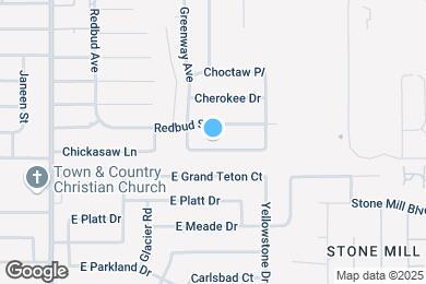 Map image of the property - 317 Chickasaw Ln