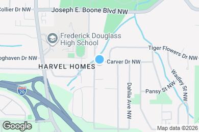 Map image of the property - 2356 Carver Dr NW