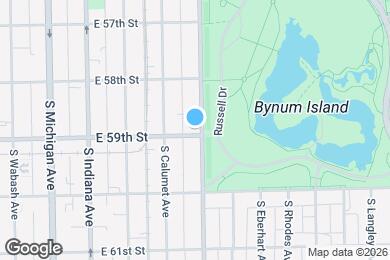 Map image of the property - 5858 S King Dr