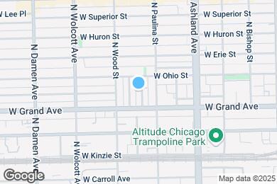 Map image of the property - 524 N Hermitage Ave