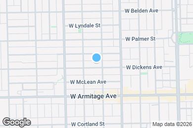 Map image of the property - 3508 W Dickens Ave