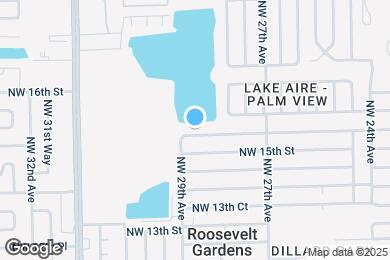 Map image of the property - 2861 NW 15th Ct