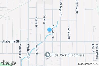 Map image of the property - 2527 Superior St