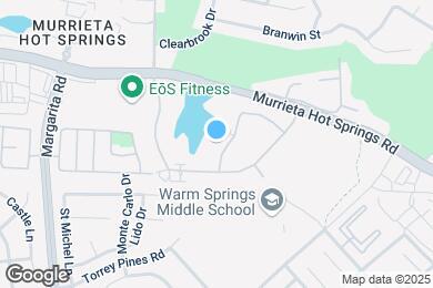 Map image of the property - 39101 Agua Vista