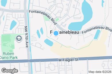 Map image of the property - 9350 Fontainebleau Blvd