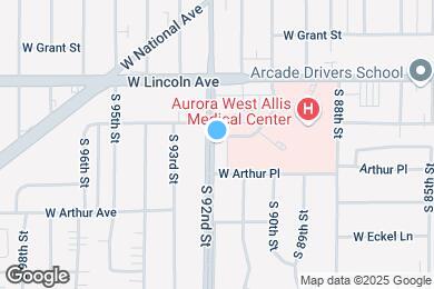 Map image of the property - 2382 S 92nd St