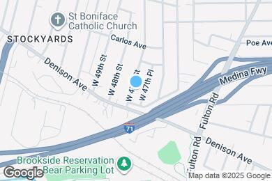 Map image of the property - 3647 W 47th St