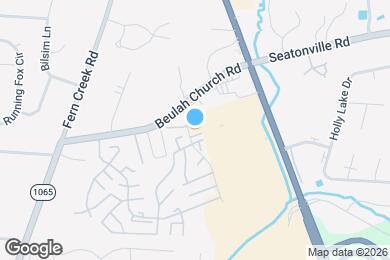 Map image of the property - Cedar Springs Apartments