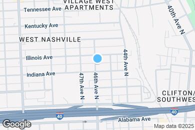 Map image of the property - 806 46th Ave N