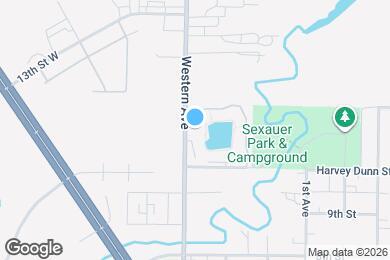 Map image of the property - 1024 Western Ave