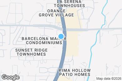 Map image of the property - 6351 N Barcelona Ct