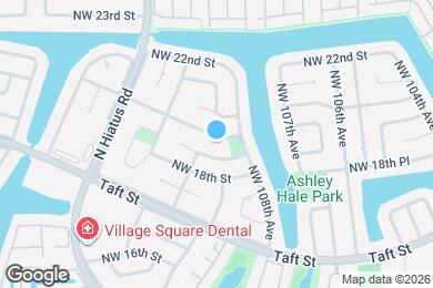 Map image of the property - 10900 NW 19th St