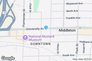 Map image of the property - 7315 University Ave