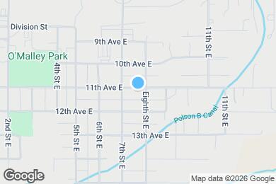 Map image of the property - 708 11th Ave E