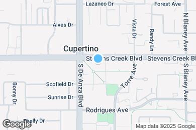 Map image of the property - 20488 Stevens Creek Blvd