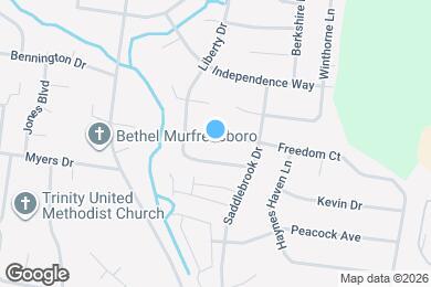 Map image of the property - 603 Freedom Ct