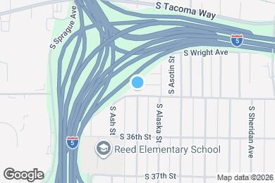 Map image of the property - 1725 S 35th St