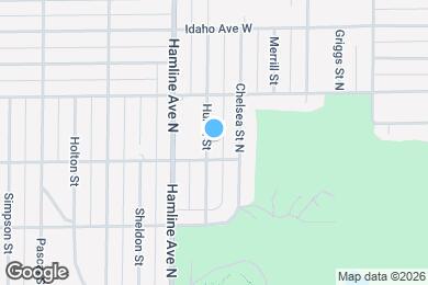 Map image of the property - 1516 Huron St