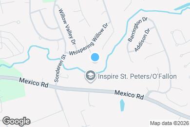 Map image of the property - 893 S Whispering Brook Ct