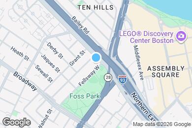Map image of the property - 100 Fellsway W