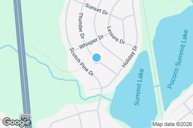 Map image of the property - 1121 Thunder Dr