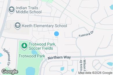 Map image of the property - 1356 Casa Park Cir