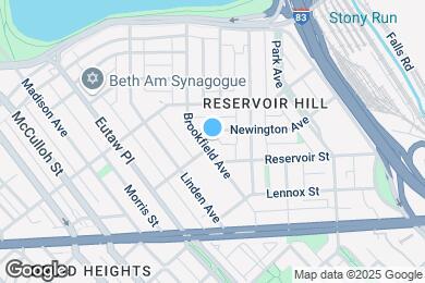 Map image of the property - 2223 Brookfield Ave