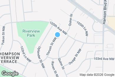 Map image of the property - 10440 Thrush St NW