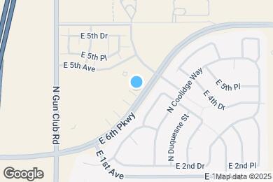 Map image of the property - 23684 E 2nd Pl